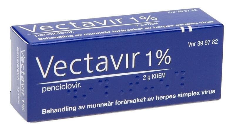Vectavir kräm 1% 2g
