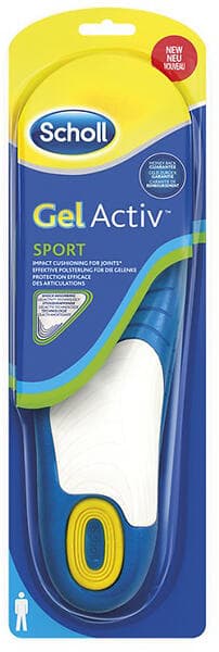 Scholl GelActiv Sport Insoles Herr