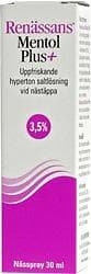 Renässans Mentol Plus+ Nässpray 3,5% 30ml