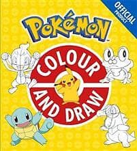 Official Pokemon Colour and Draw The