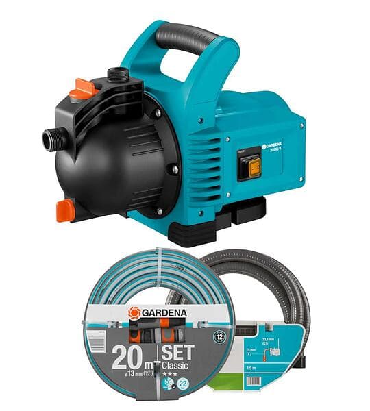 Gardena Bevattningspump Classic 3000/4 Set