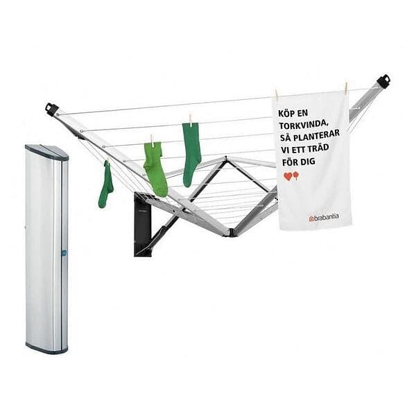 Brabantia WallFix 24m + Skyddsbox