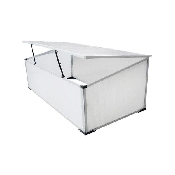 vidaXL Cold Frame 2 Lids 110x55cm