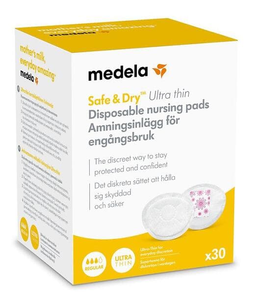 Medela Safe & Dry Ultra Thin Amningsinlägg 30-pack