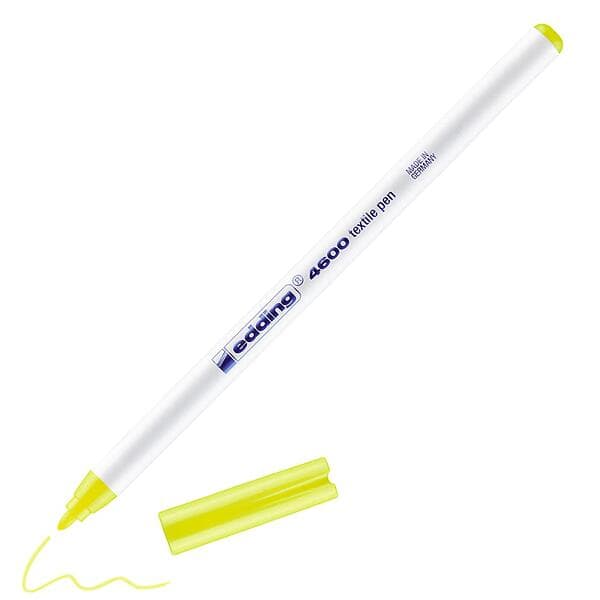 Edding 4600 Textilpenna 1,0mm (neongul)