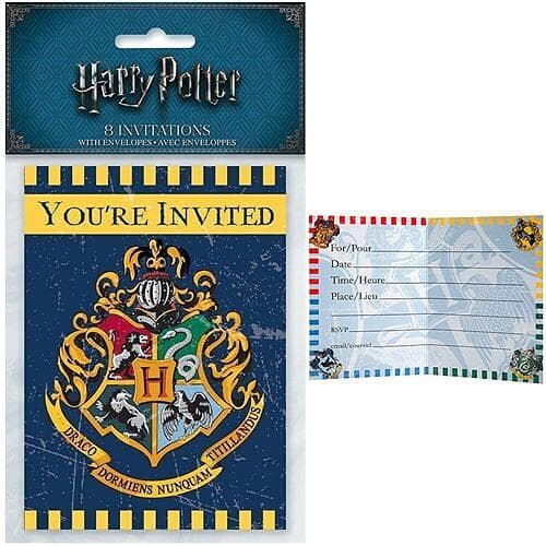 Harry Potter Inbjudningskort 8st