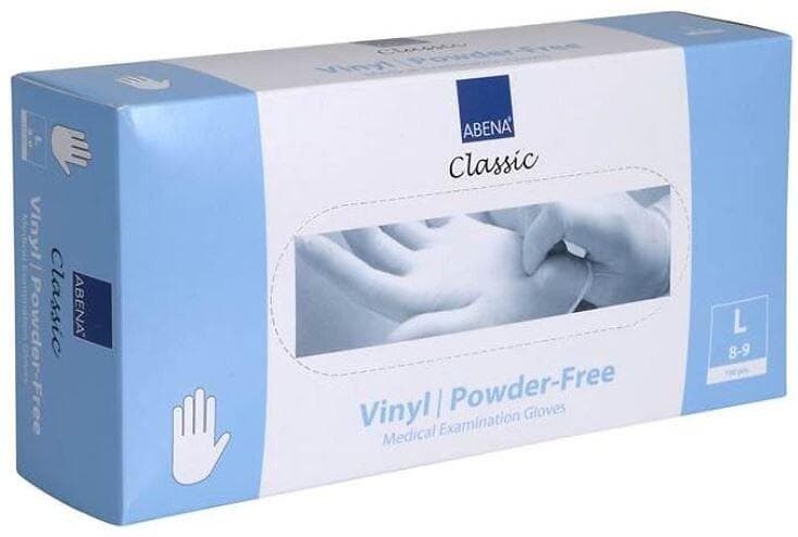 Abena Classic Vinylhandskar L 100st