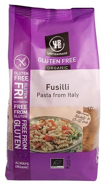 Urtekram Pasta Fusilli Glutenfri 250g