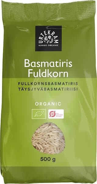 Urtekram Basmatiris Fullkorn 500g