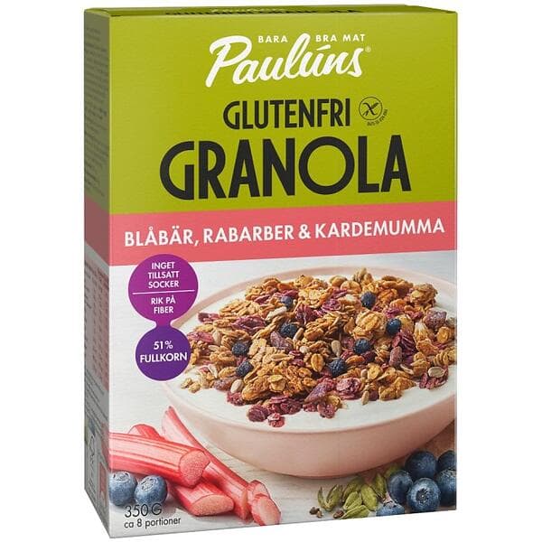 Paulúns Glutenfri Granola med Chiafrön 350g