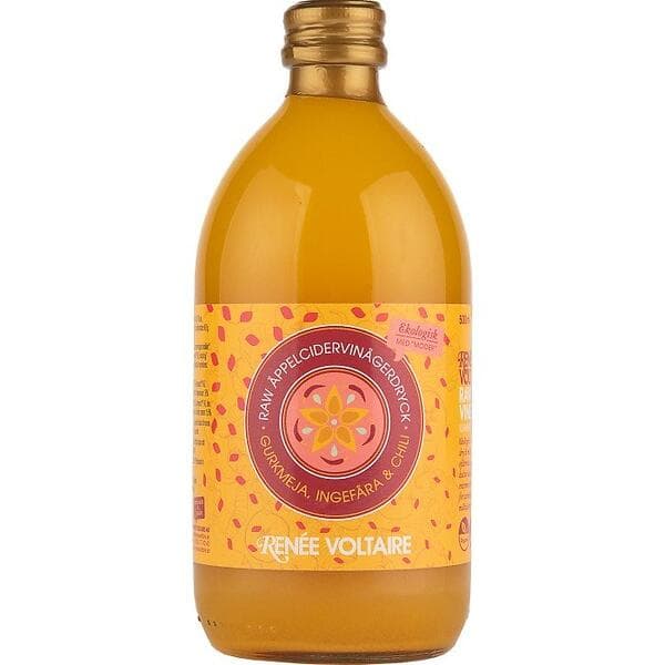 Renée Voltaire Äppelcidervinägerdryck Gurkmeja, Ingefära & Chili 500ml