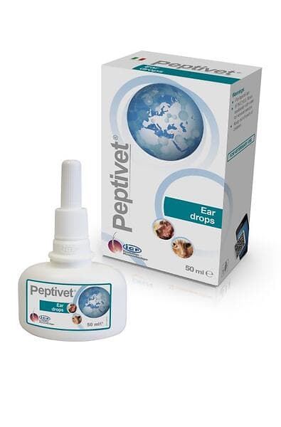 Peptivet Ear Drops 50ml