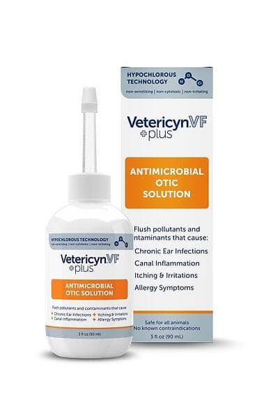 Vetericyn VF+ Antimicrobial Otic Solution 90ml