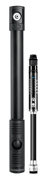 Crankbrothers Mini pump Klick HP med mätare