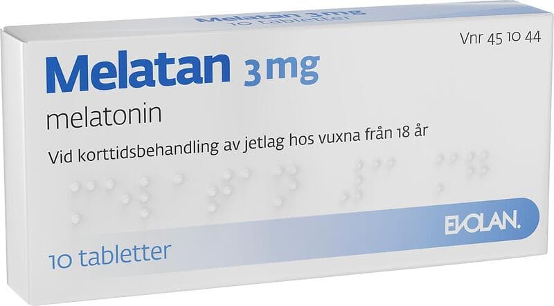 Evolan Melatan 3mg 10 Tabletter