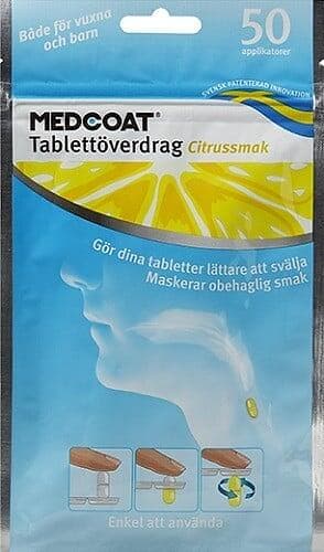 Medcoat Tablettöverdrag Citrus 50st