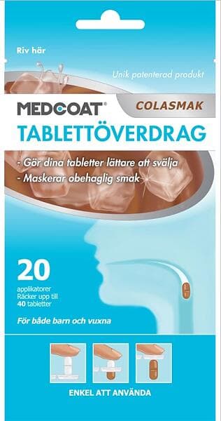 Medcoat Tablettöverdrag Cola 20st