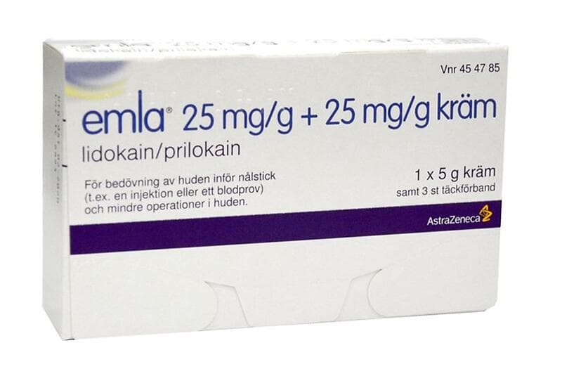 EMLA Kräm 25 mg/g 5gr