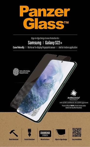 PanzerGlass™ Screen Protector for Samsung Galaxy S22 Plus