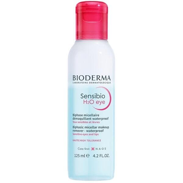 Bioderma Sensibio H2O Eye Waterproof Micellar Make-up Remover 125ml