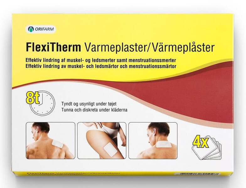 FlexiTherm Värmeplåster 4st