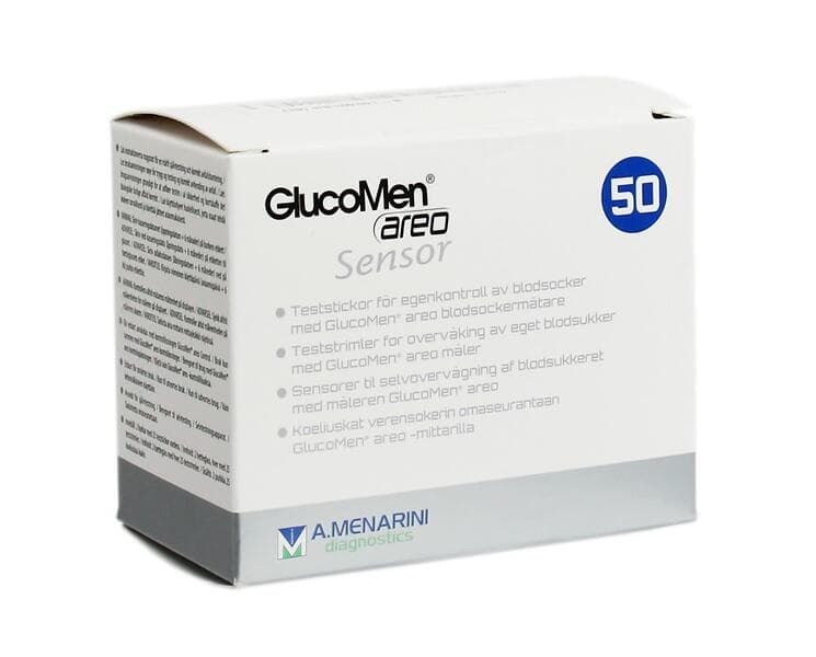 Menarini Pharma Glucomen Areo Sensors 50-pack