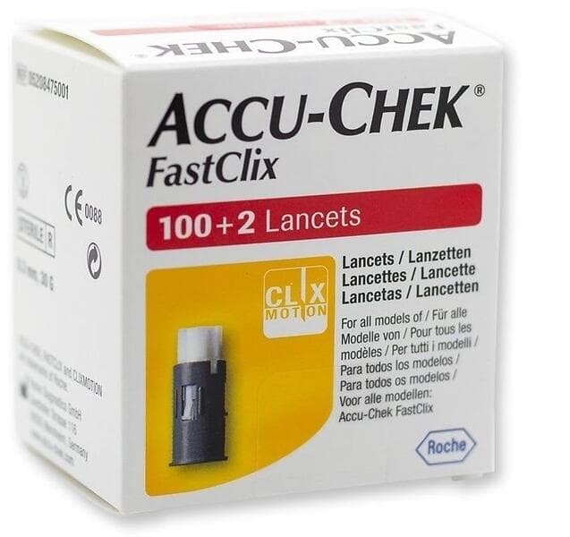 Roche Accu-Chek Fastclix 102-pack