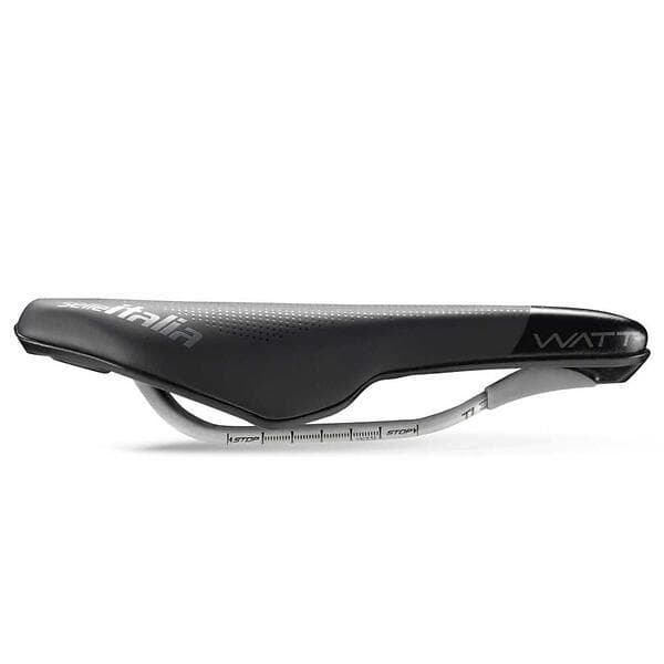 Selle Italia Watt Ti316 Gel Superflow Saddle (Svart) 133 mm