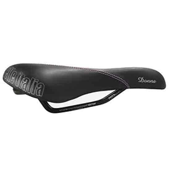 Selle Italia Donna Gel Flow Saddle (Svart) 160 mm