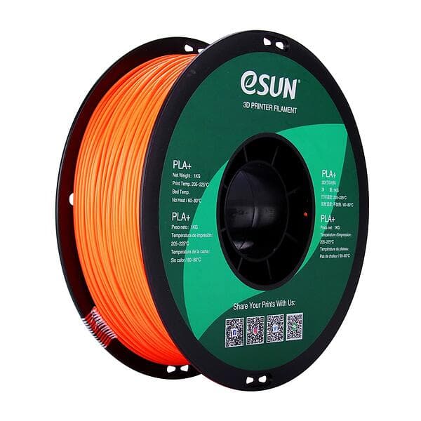 eSUN PLA+ Filament Orange 1,75mm 1kg