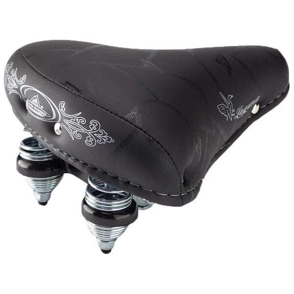 Selle MonteGrappa Montegrappa Viaggio Laguna Saddle With Springs (Svart) 225 mm