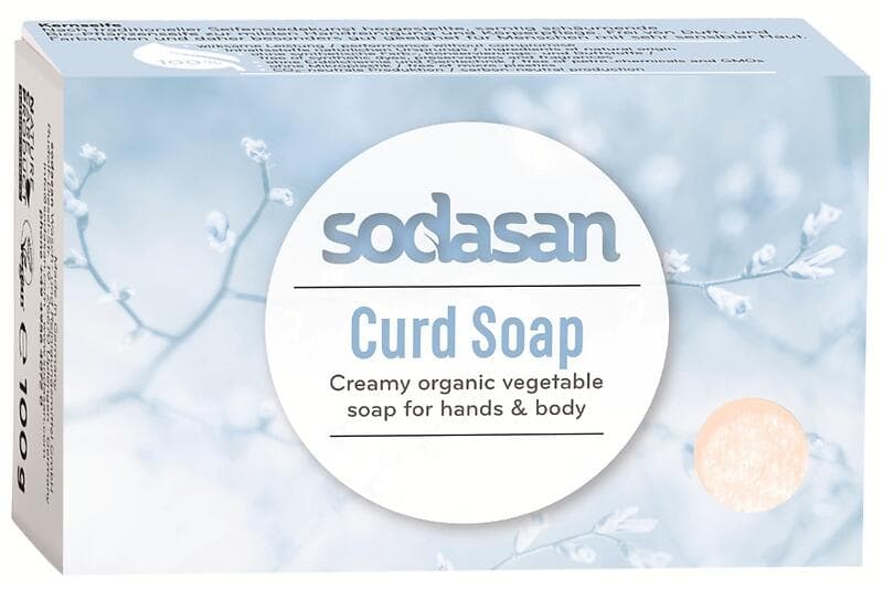 Sodasan Sensitive Curd Soap 100g