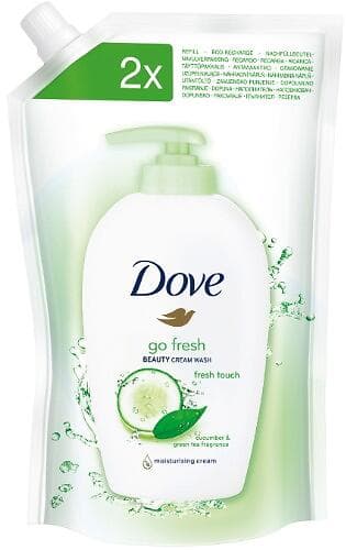 Dove Tvål Fresh Touch Refill 500ml