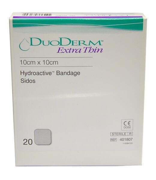 DuoDerm Extra Thin 10x10cm 20-pack