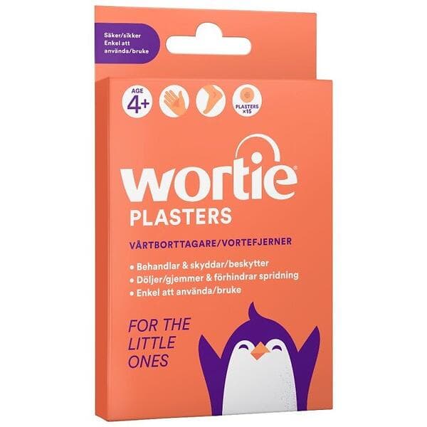 Wortie Plåster 15-pack