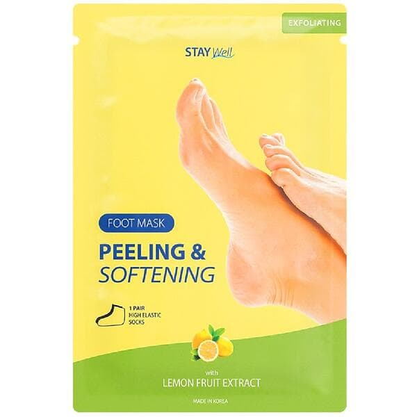 STAY Well Peeling & Softening Lemon Foot Mask