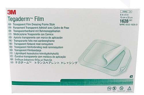 3M Tegaderm Film Transparent Förband 15x20cm, 10-pack