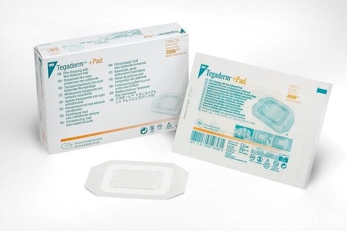 3M Tegaderm + Pad 9x10cm 25-pack