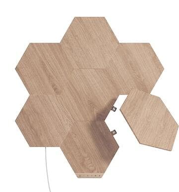 Nanoleaf Elements Wood Look Starter Kit (7L)