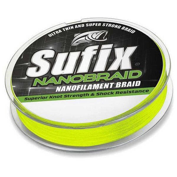 Sufix Nanobraid Braided Line 100 M Gul 0,030 mm