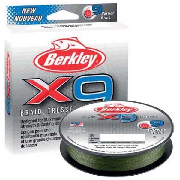 Berkley X9 300 M Line Grå 0,300 mm