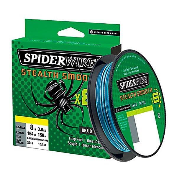 Spiderwire Stealth Smooth 8 Braid 300 M Blå 0,290 mm