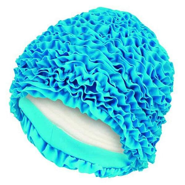 Fashy Frill Bathing Cap Blå