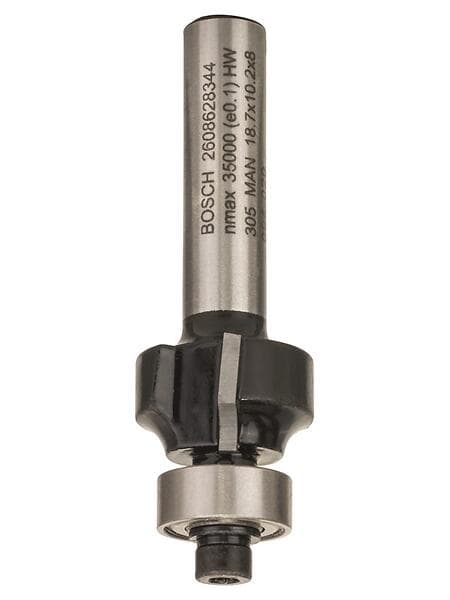 Bosch Avrundningsfräs 8mm R1 3mm L 10,2mm G 53mm 8mm R1 3mm