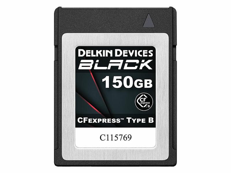 Delkin Black CFexpress 1725/1530MB/s 150GB