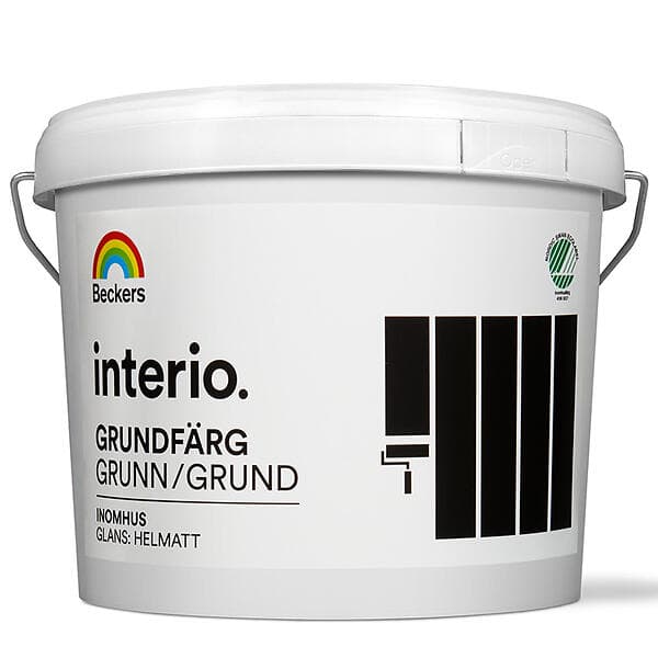 Beckers Grundfärg Interio Vit 10L