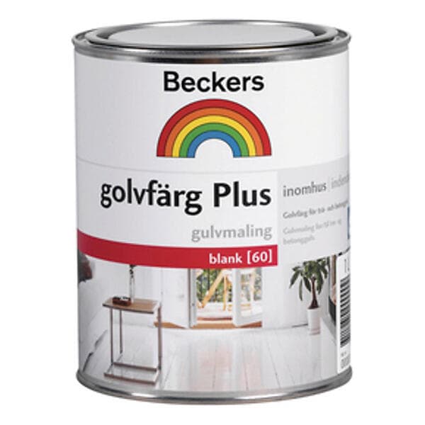 Beckers Golvfärg Plus 513 Grå 1L
