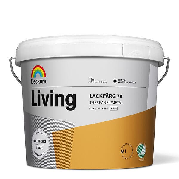 Beckers Lackfärg Living Blank Antikvit 502 3L