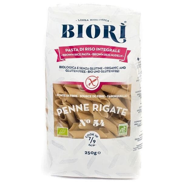 Biori Glutenfri Rårispasta Penne 250g