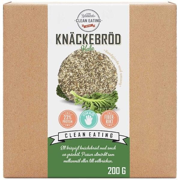 Clean Eating Knäckebröd Kale 200g